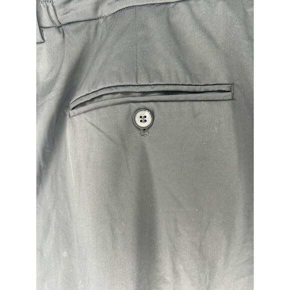 Spaidersilk Women’s Plus Size Straight Leg Dress Pants Black SIZE 32W NWOT - Picture 5 of 8